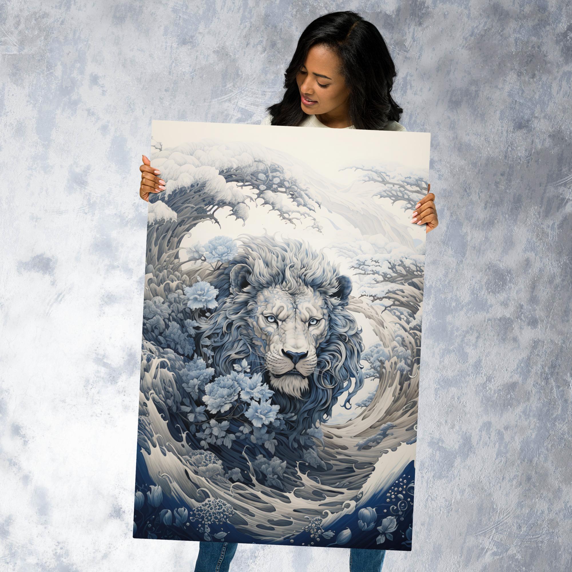 glossy metal print in white 24x36 front 65244b08bfc8a.jpg